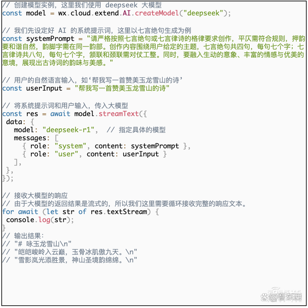 3行代码将DeepSeek接入微信小程序，腾讯云又上新招了