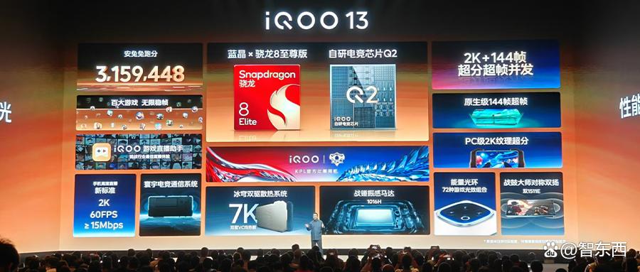 自研Q2芯片，iQOO 13玩12小时《原神》满帧，vivo旗舰AI全配齐了